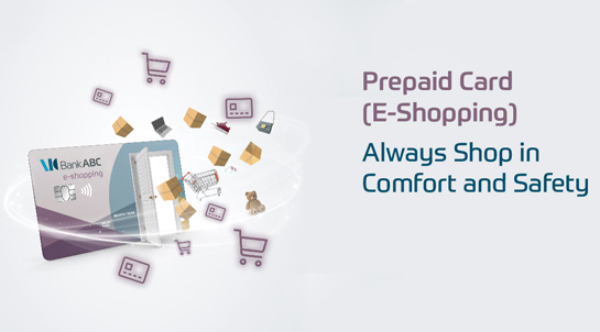 Prepaid card (E –Shopping)